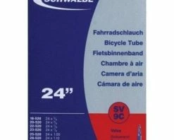 Schwalbe SV9C Binnenband-Zwart-24x1.00