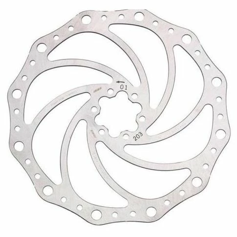 BBB BBS-86 PowerStop Discbrake Schijfrem Rotor-Zilver-203mm 1 BBB BBS-86 PowerStop Discbrake Schijfrem Rotor-Zilver-203mm