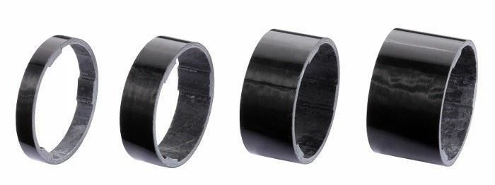 BBB BHP-35 UltraSpace Carbon Spacers (4 Stuks) 1 BBB BHP-35 UltraSpace Carbon Spacers (4 Stuks)