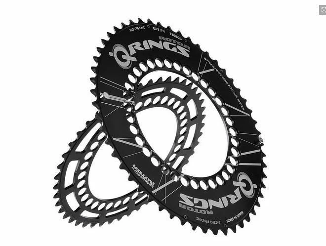 Rotor Q-ring Aero Race 110bcd Compact Kettingblad Buiten 2 Rotor Q-ring Aero Race 110bcd Compact Kettingblad Buiten - Afbeelding 2