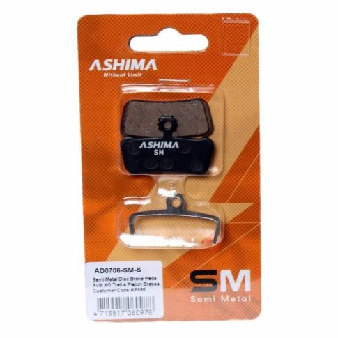 Ashima Avid XO Trail 4 Piston Brakes Schijfremblokken 1 Ashima Avid XO Trail 4 Piston Brakes Schijfremblokken