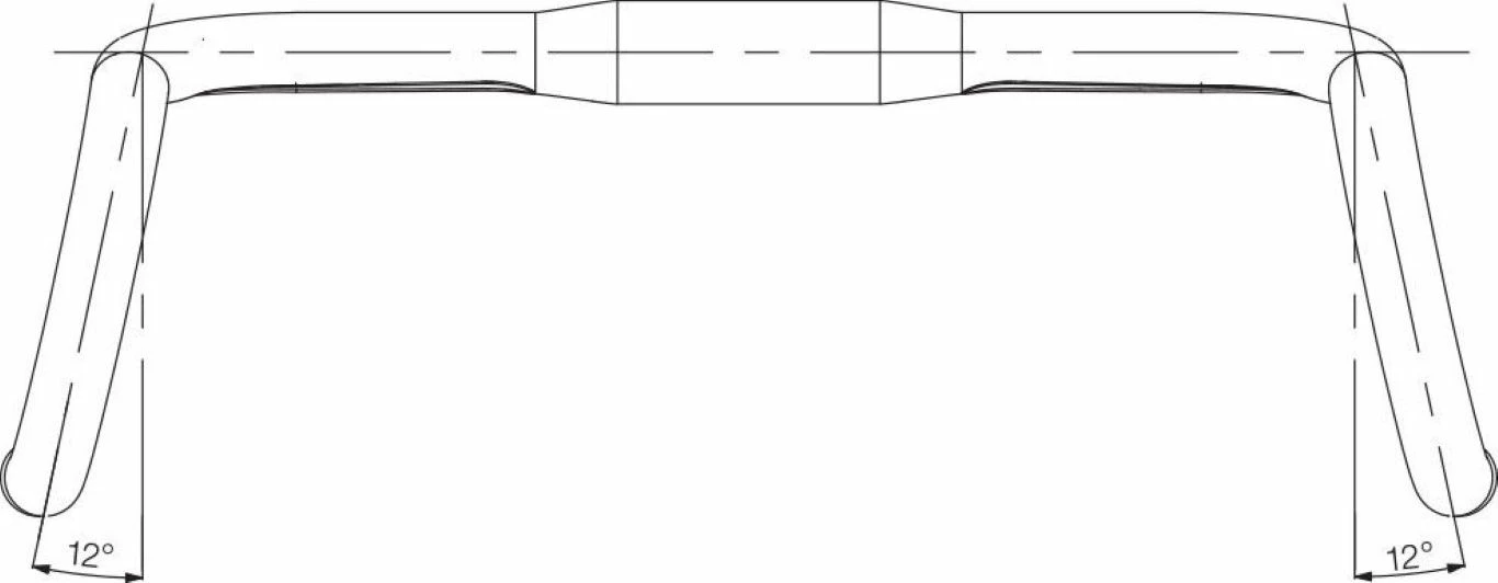 DEDACCIAI Deda Gravel100 Stuurbocht 6 DEDACCIAI Deda Gravel100 Stuurbocht - Afbeelding 6
