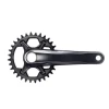 Shimano XT M8100-1 XC 12sp Single Speed Crankset-Zwart-175mm-34