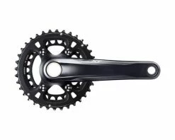 Shimano XT M8120-2 Boost 12sp Crankset-Zwart-175mm-36x26
